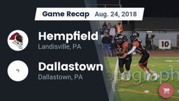 Recap: Hempfield  vs. Dallastown  2018