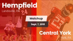 Matchup: Hempfield High vs. Central York  2018
