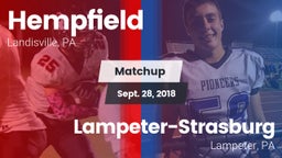 Matchup: Hempfield High vs. Lampeter-Strasburg  2018