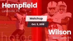 Matchup: Hempfield High vs. Wilson  2018