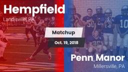 Matchup: Hempfield High vs. Penn Manor  2018