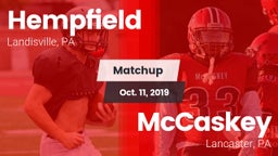 Matchup: Hempfield High vs. McCaskey  2019