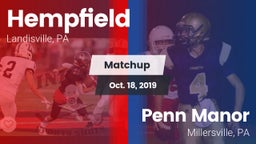 Matchup: Hempfield High vs. Penn Manor  2019
