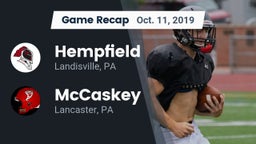 Recap: Hempfield  vs. McCaskey  2019