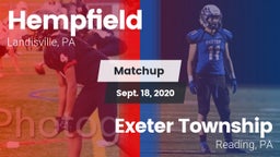 Matchup: Hempfield High vs. Exeter Township  2020