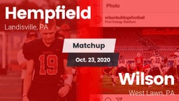 Matchup: Hempfield High vs. Wilson  2020