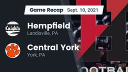 Recap: Hempfield  vs. Central York  2021
