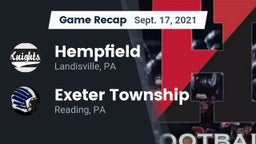 Recap: Hempfield  vs. Exeter Township  2021