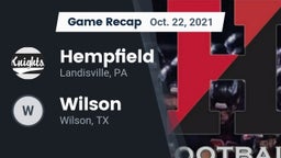 Recap: Hempfield  vs. Wilson  2021