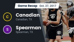 Recap: Canadian  vs. Spearman  2017