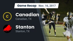 Recap: Canadian  vs. Stanton  2017