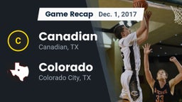 Recap: Canadian  vs. Colorado  2017