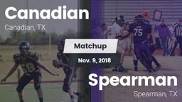 Matchup: Canadian  vs. Spearman  2018