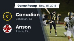 Recap: Canadian  vs. Anson  2018