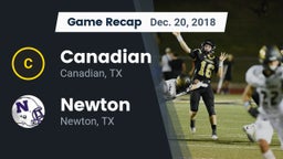 Recap: Canadian  vs. Newton  2018