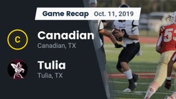 Recap: Canadian  vs. Tulia  2019