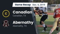 Recap: Canadian  vs. Abernathy  2019