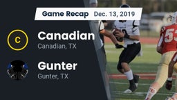 Recap: Canadian  vs. Gunter  2019