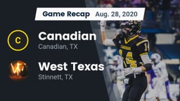 Recap: Canadian  vs. West Texas  2020