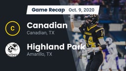 Recap: Canadian  vs. Highland Park  2020