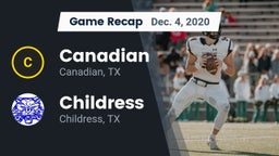 Recap: Canadian  vs. Childress  2020