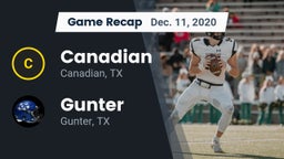 Recap: Canadian  vs. Gunter  2020