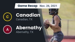 Recap: Canadian  vs. Abernathy  2021