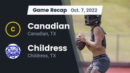 Recap: Canadian  vs. Childress  2022