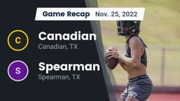 Recap: Canadian  vs. Spearman  2022