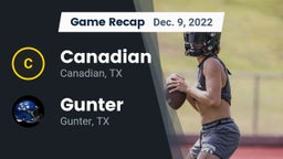Recap: Canadian  vs. Gunter  2022