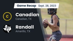 Recap: Canadian  vs. Randall  2023