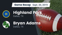 Recap: Highland Park  vs. Bryan Adams  2019