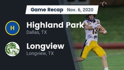 Recap: Highland Park  vs. Longview  2020