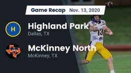 Recap: Highland Park  vs. McKinney North  2020