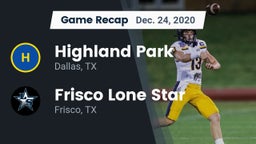 Recap: Highland Park  vs. Frisco Lone Star  2020
