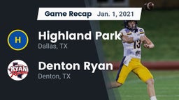 Recap: Highland Park  vs. Denton Ryan  2021