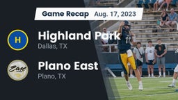 Recap: Highland Park  vs. Plano East  2023