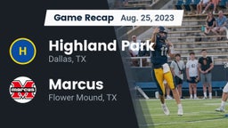 Recap: Highland Park  vs. Marcus  2023