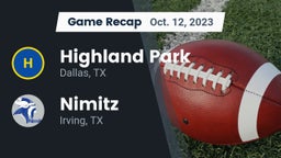 Recap: Highland Park  vs. Nimitz  2023