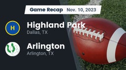 Recap: Highland Park  vs. Arlington  2023