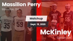 Matchup: Massillon Perry vs. McKinley  2020