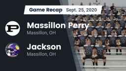 Recap: Massillon Perry  vs. Jackson  2020