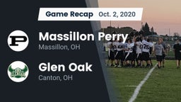 Recap: Massillon Perry  vs. Glen Oak  2020