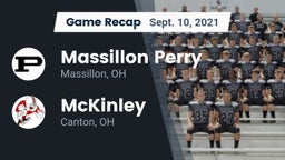 Recap: Massillon Perry  vs. McKinley  2021