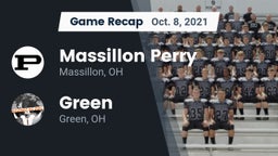 Recap: Massillon Perry  vs. Green  2021