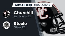 Recap: Churchill  vs. Steele  2018