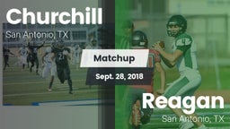 Matchup: Churchill High vs. Reagan  2018