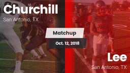 Matchup: Churchill High vs. Lee  2018