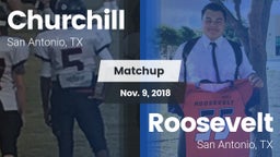 Matchup: Churchill High vs. Roosevelt  2018