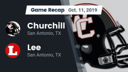 Recap: Churchill  vs. Lee  2019